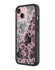 Wildflower iPhone case 15 Lace Lover Pink Cute