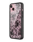 Wildflower iPhone case 15 Plus Lace Lover Pink Cute