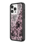 Wildflower iPhone case 15 Pro Max Lace Lover Pink Cute