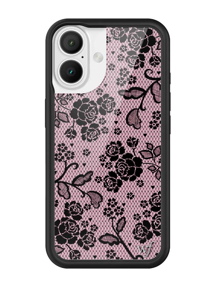 Wildflower iPhone case 16 Lace Lover Pink Cute
