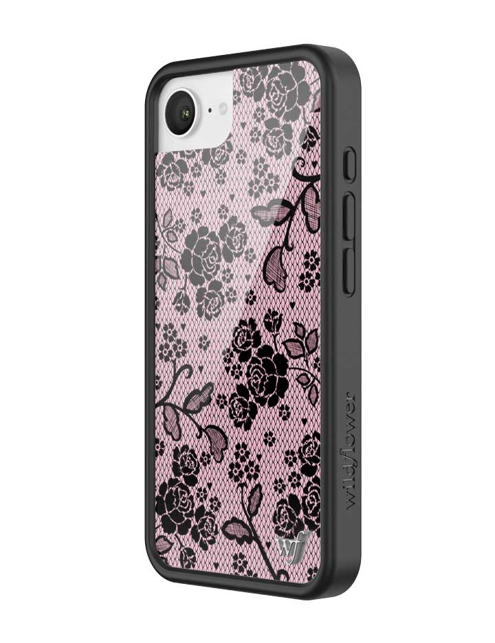 Wildflower iPhone case 16e Lace Lover Pink Cute