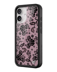 Wildflower iPhone case 17 Lace Lover Pink Cute