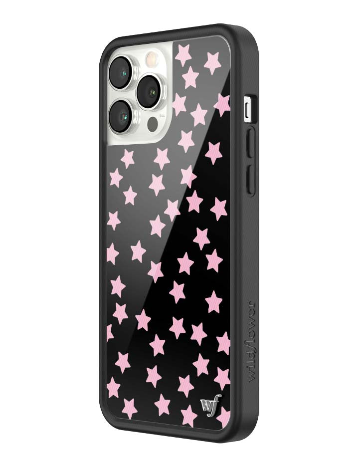 Wildflower iPhone case 13 Pro Max Super Cute Star Pink