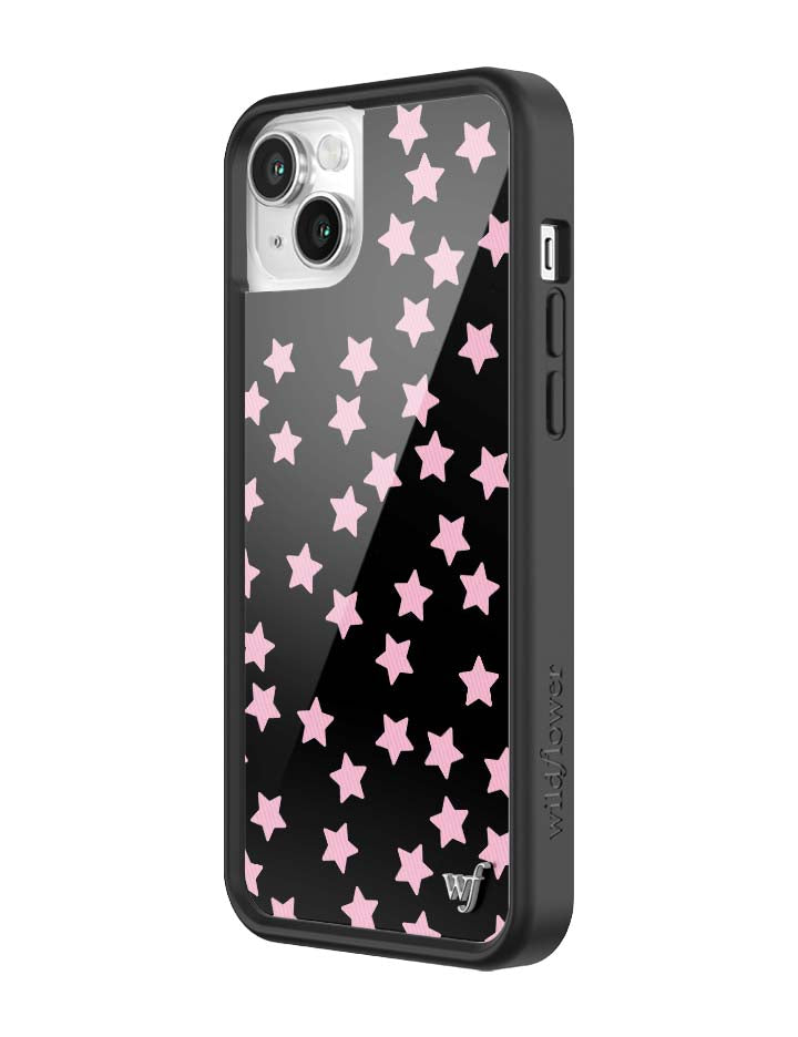 Wildflower iPhone case 14 Super Cute Star Pink