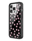 Wildflower iPhone case 14 Pro Super Cute Star Pink