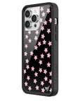 Wildflower iPhone case 14 Pro Max Super Cute Star Pink