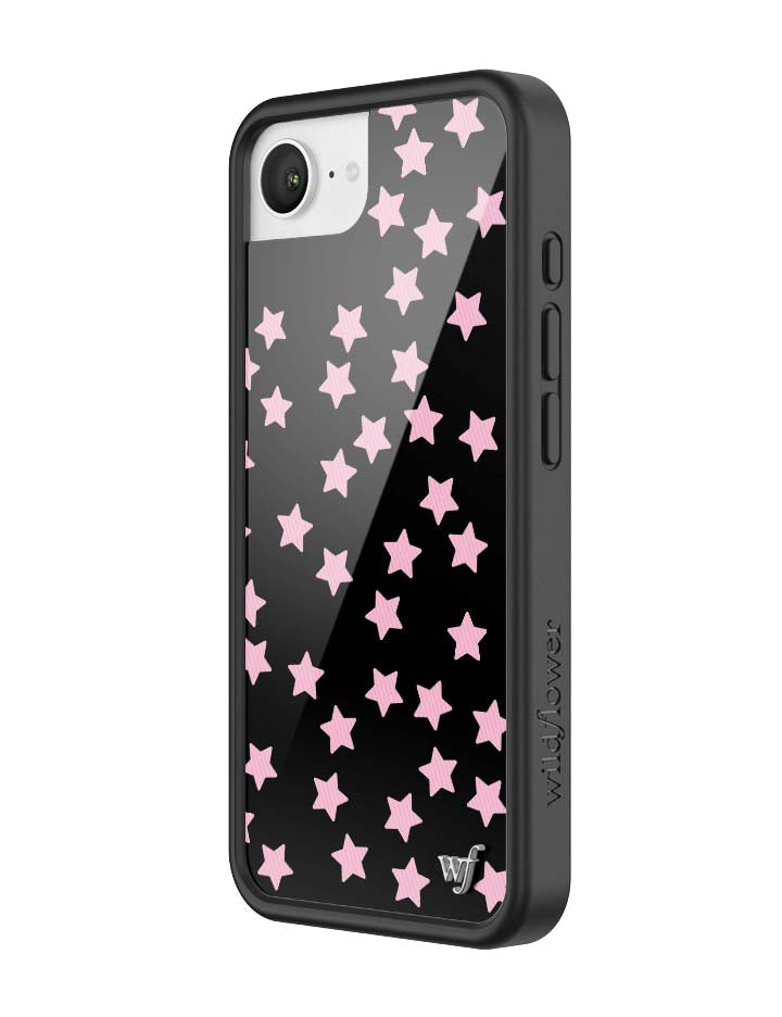 Wildflower iPhone case 16e Super Cute Star Pink