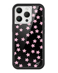 Wildflower iPhone case 16 Pro Super Cute Star Pink