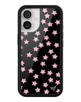 Wildflower iPhone case 17 Super Cute Star Pink