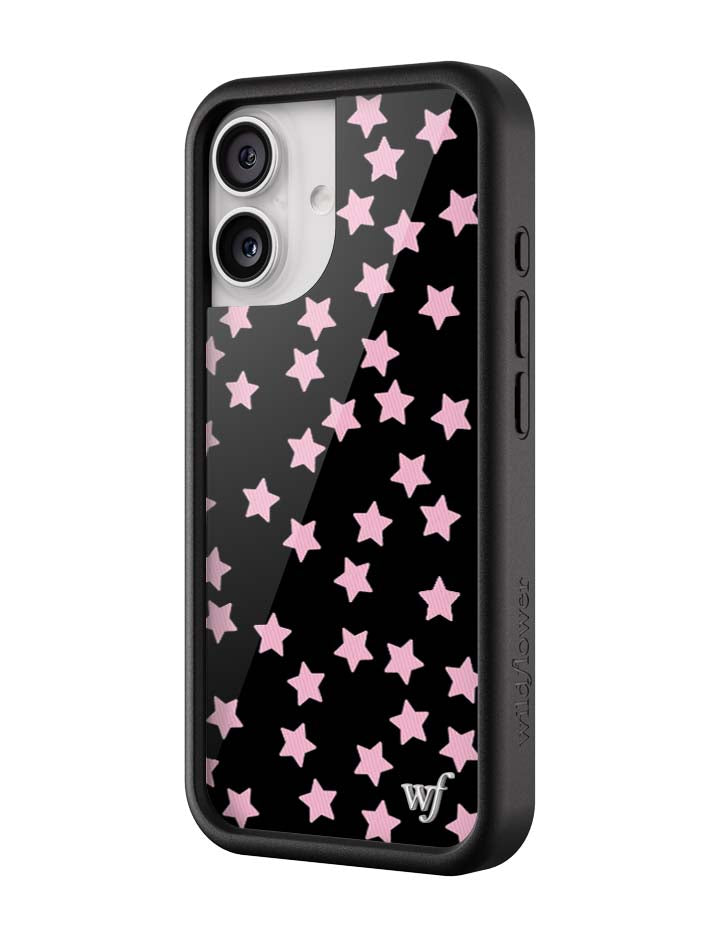 Wildflower iPhone case 17 Super Cute Star Pink