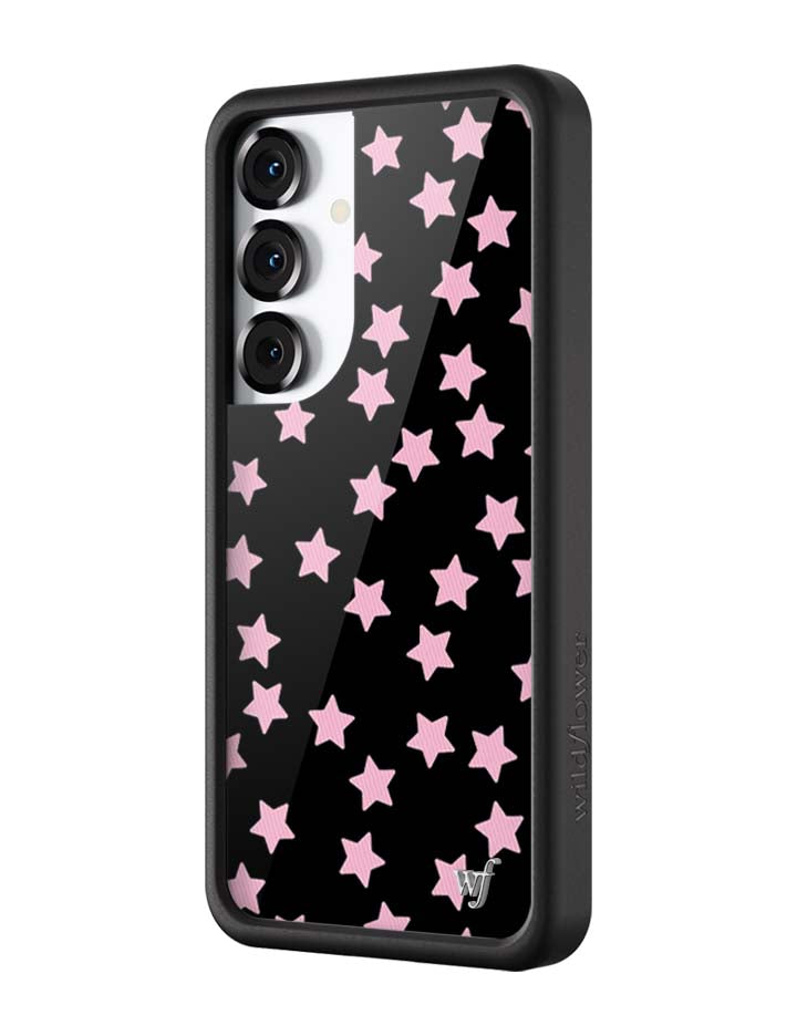 Wildflower Galaxy S25 case Super Cute Stars Pink