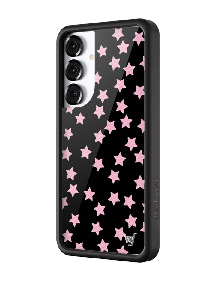Wildflower Galaxy S25 case Plus Super Cute Stars Pink