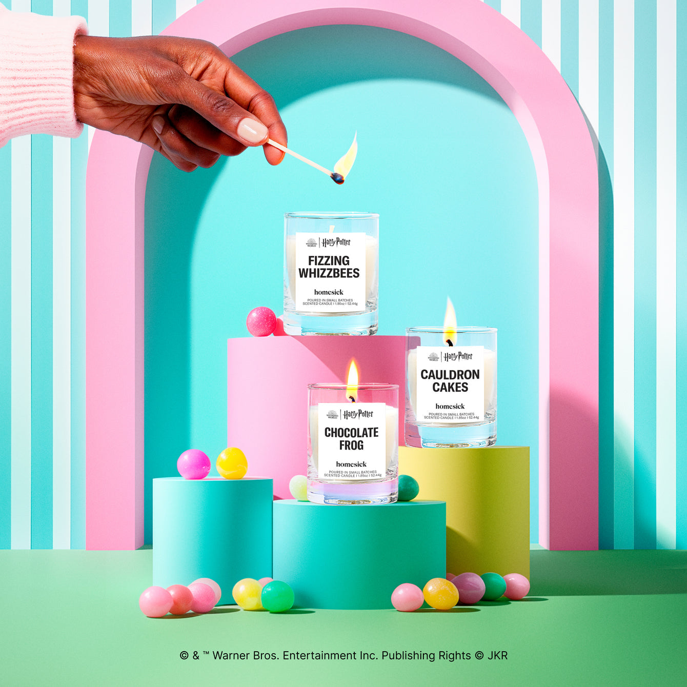 Homesick Candles - Harry Potter Honeydukes™ Mini Candle Trio -