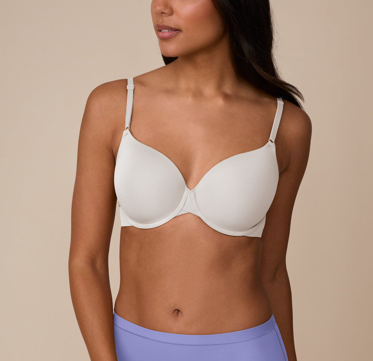 Harper Wilde - Base T-Shirt Bra - Frost - front angle