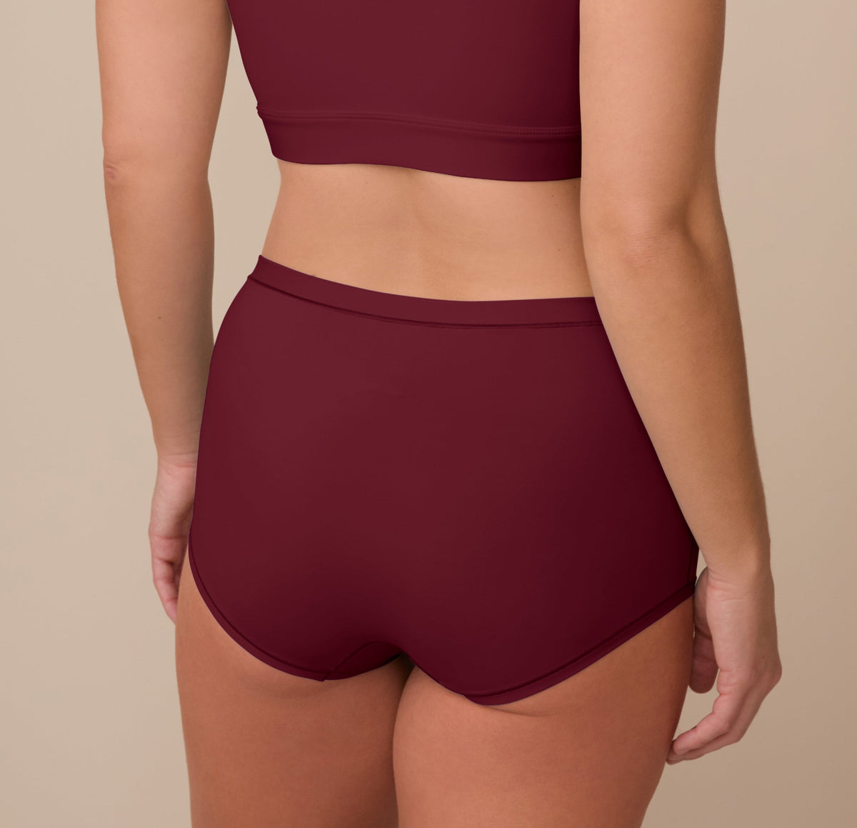 Harper Wilde - Bliss Boyshort - Bordeaux -