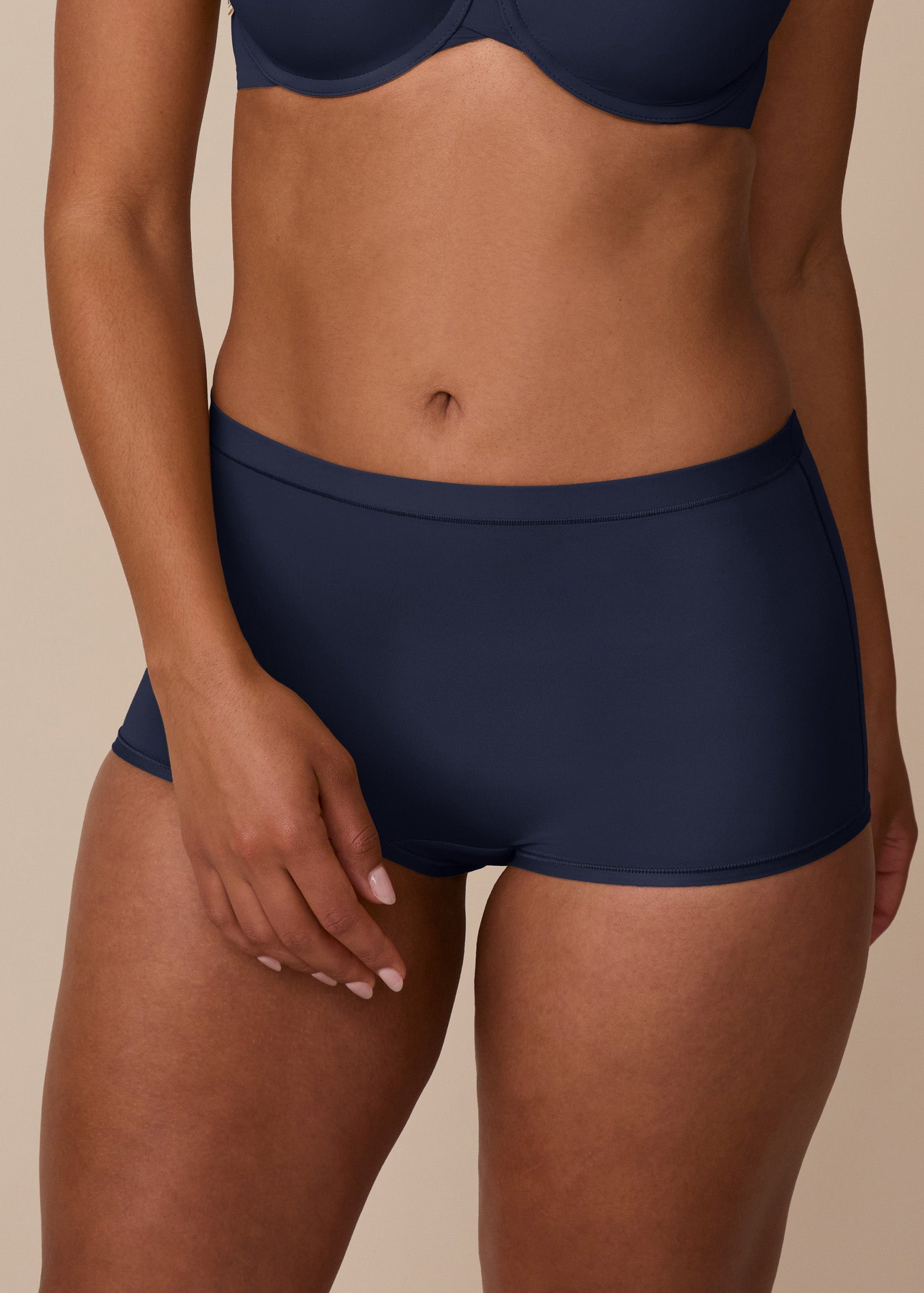 Harper Wilde - Bliss Boyshort - True Blue -