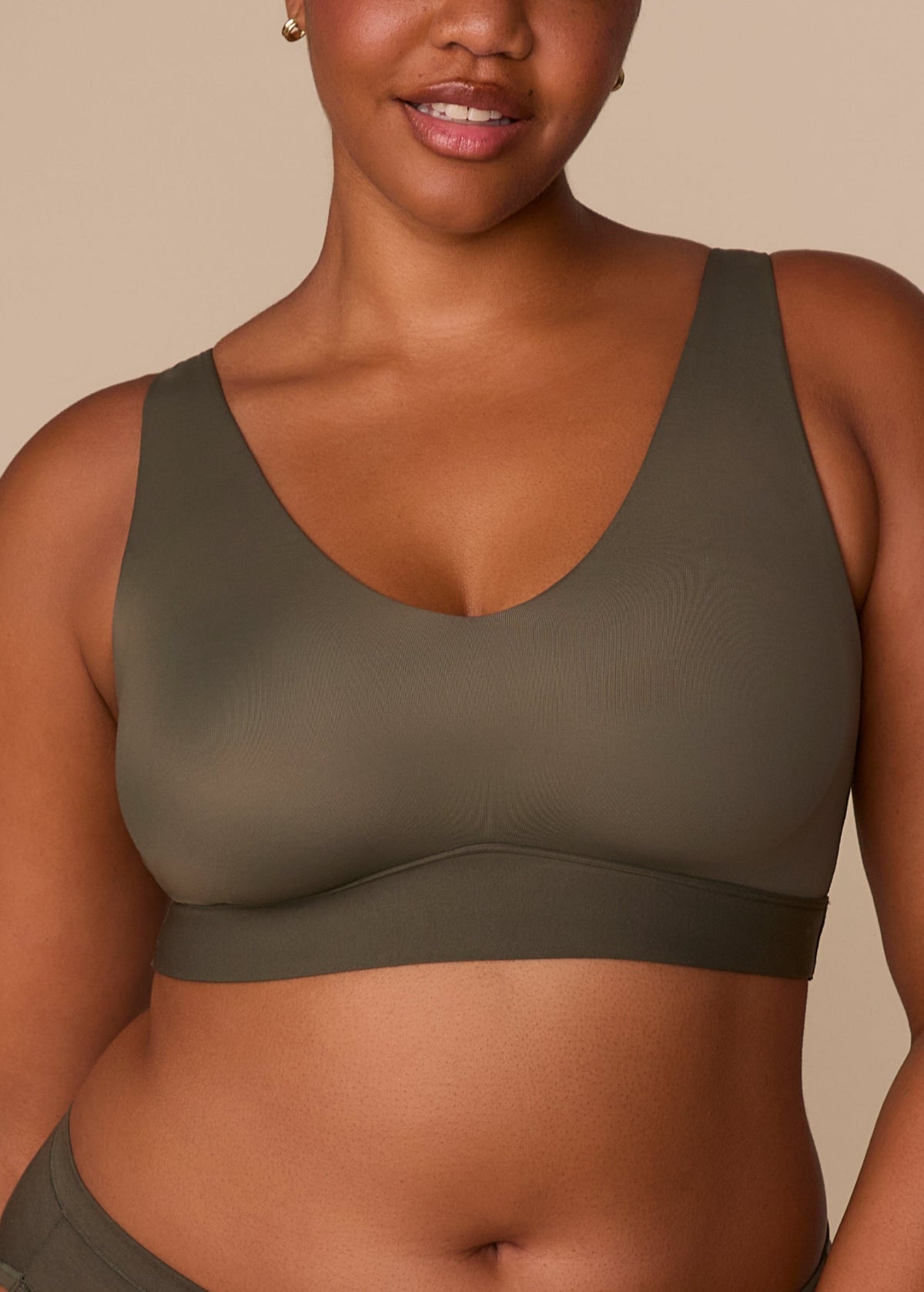 Harper Wilde - Bliss Bralette - Olive -