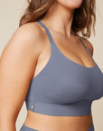 Harper Wilde - Bliss Racerback Bralette - Steel -