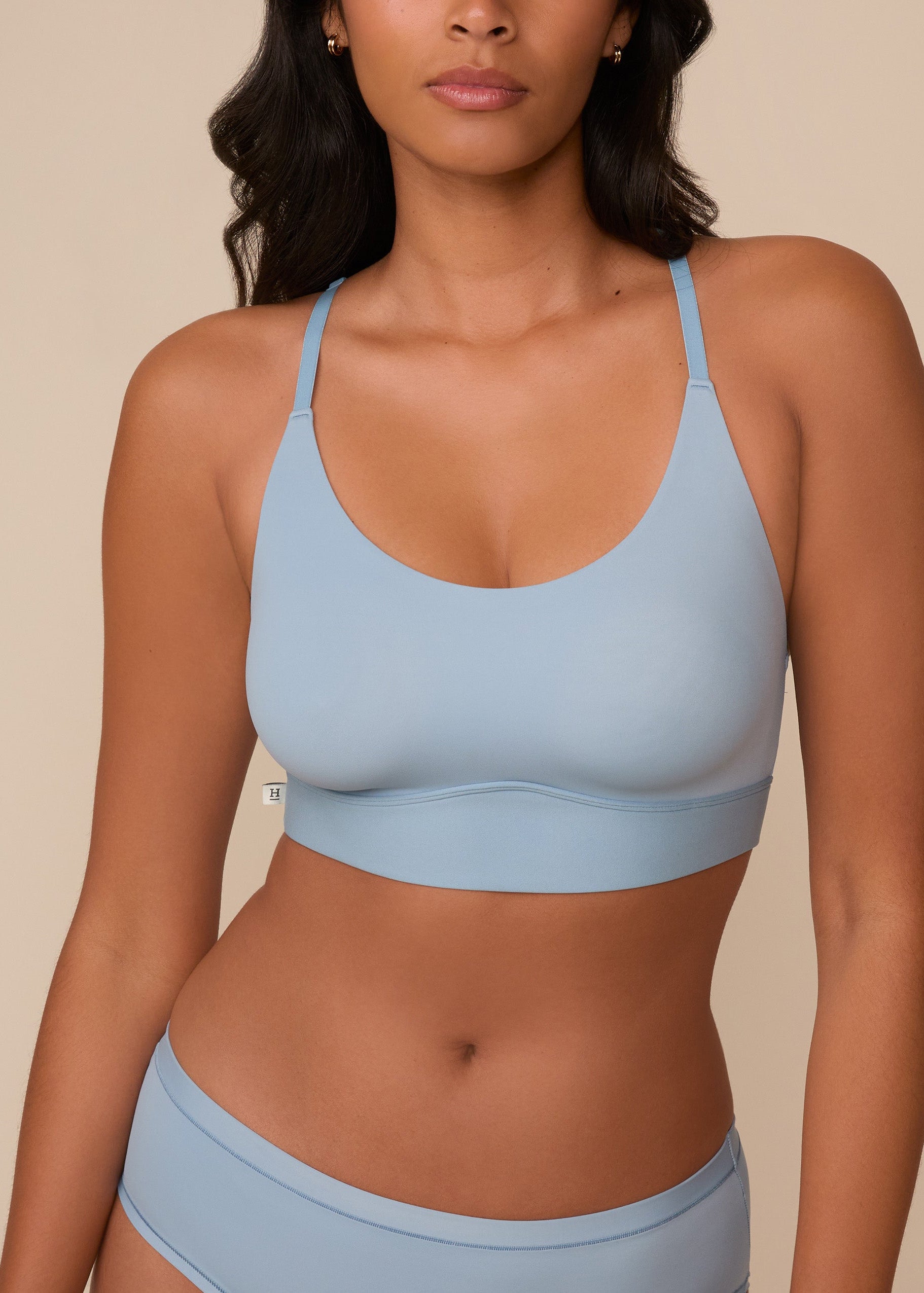 Harper Wilde - Bliss Racerback Bralette - Glacier -