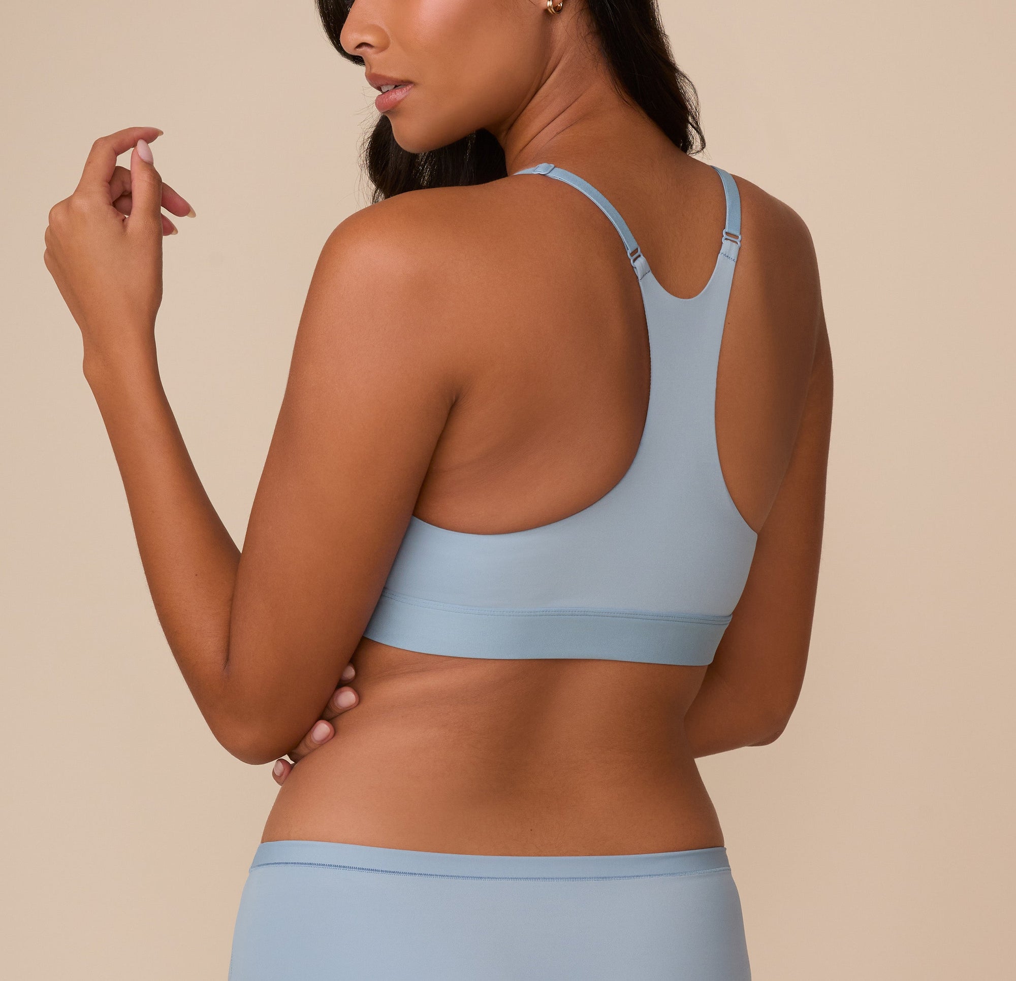 Harper Wilde - Bliss Racerback Bralette - Glacier -