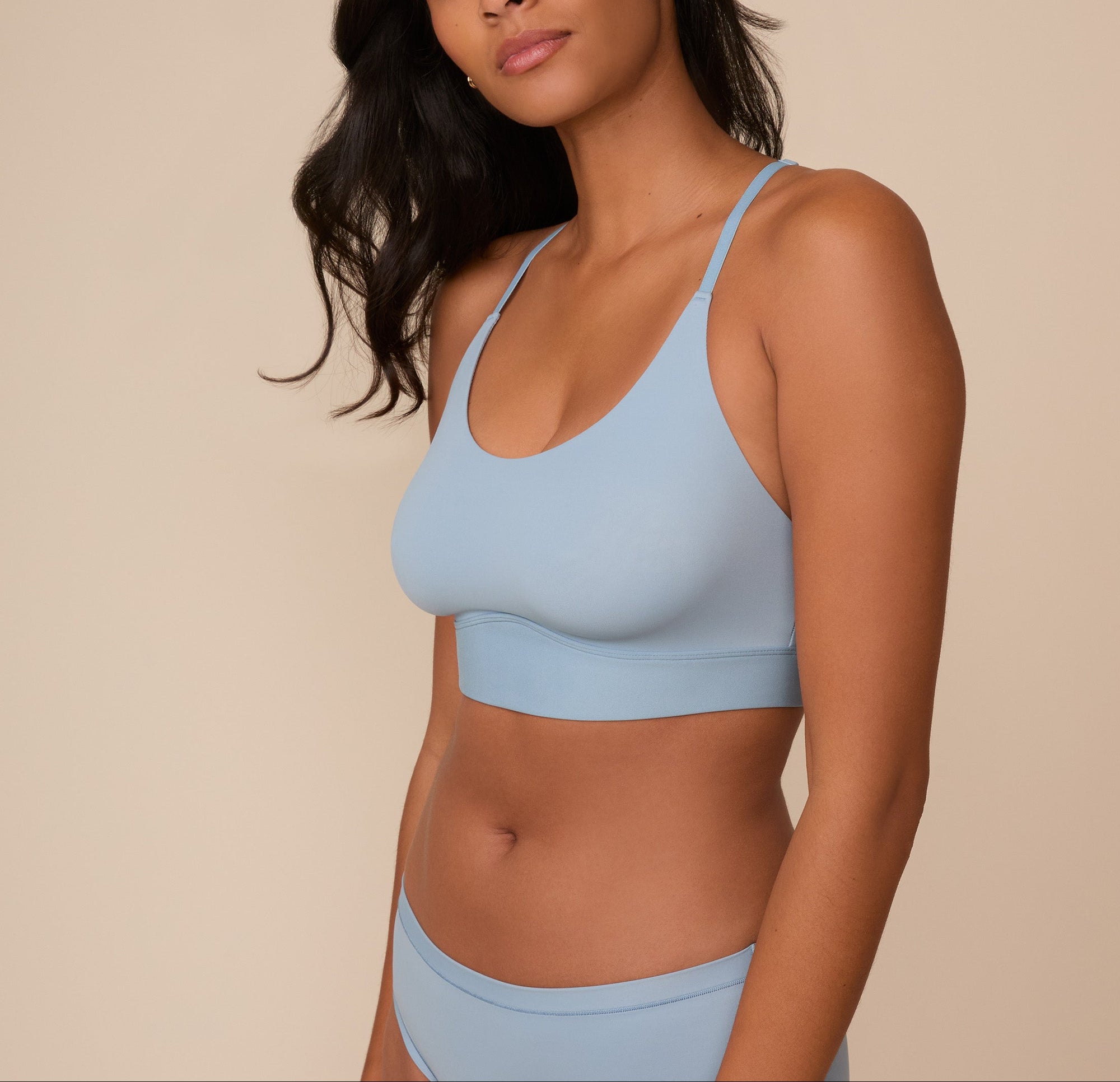 Harper Wilde - Bliss Racerback Bralette - Glacier -