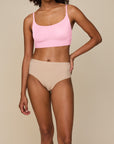 Harper Wilde - Bliss Scoop Bralette - Pink -