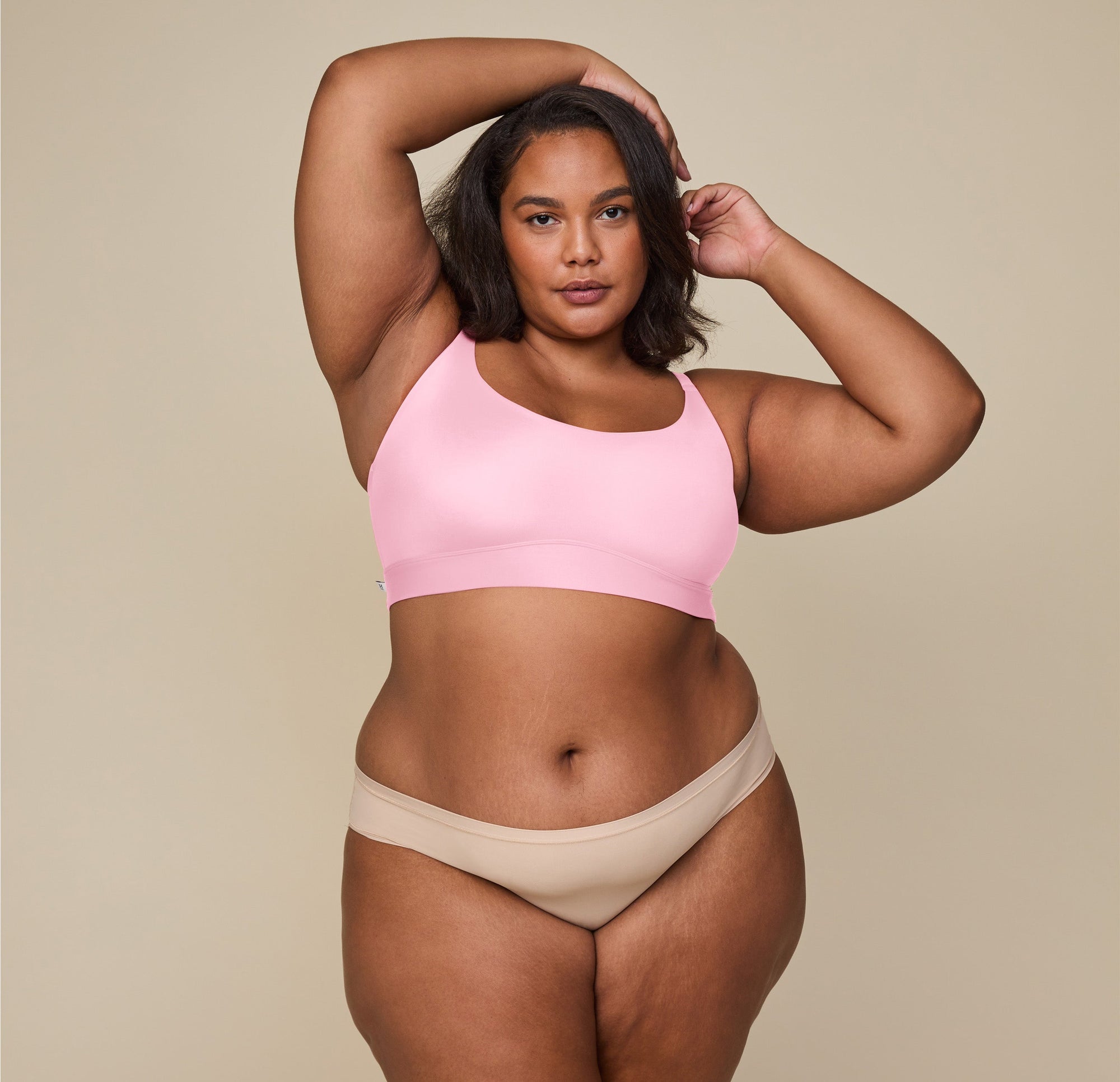 Harper Wilde - Bliss Scoop Bralette - Pink -