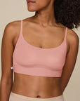 Harper Wilde - Bliss Scoop Bralette - Dusty Rose -