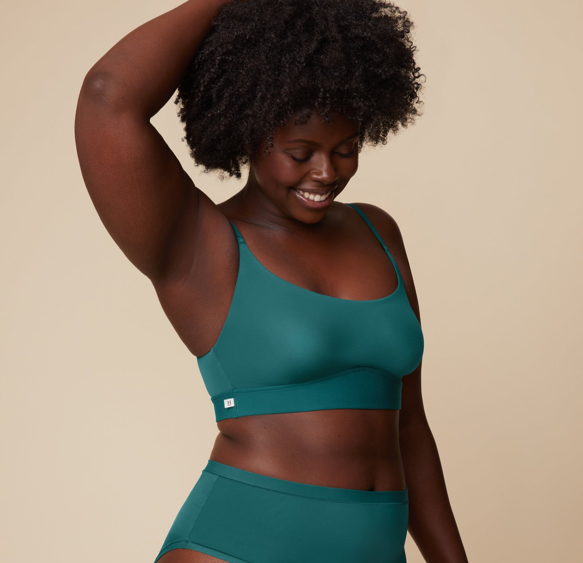 Harper Wilde - Bliss Scoop Bralette - Everglade -