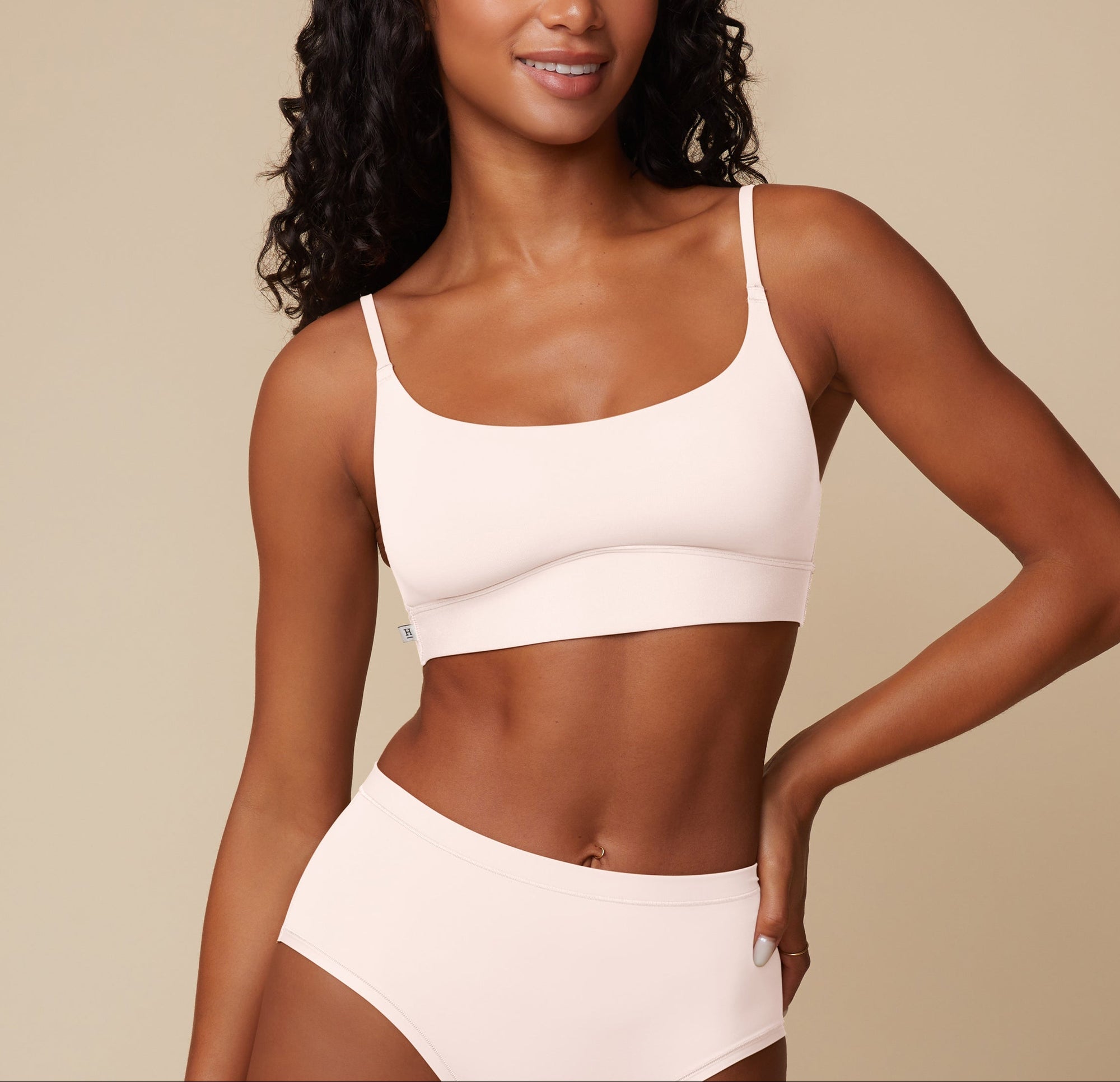 Harper Wilde - Bliss Scoop Adjustable Bralette - Quartz -