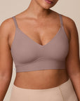 Harper Wilde - Bliss Triangle Bralette - Mauve -