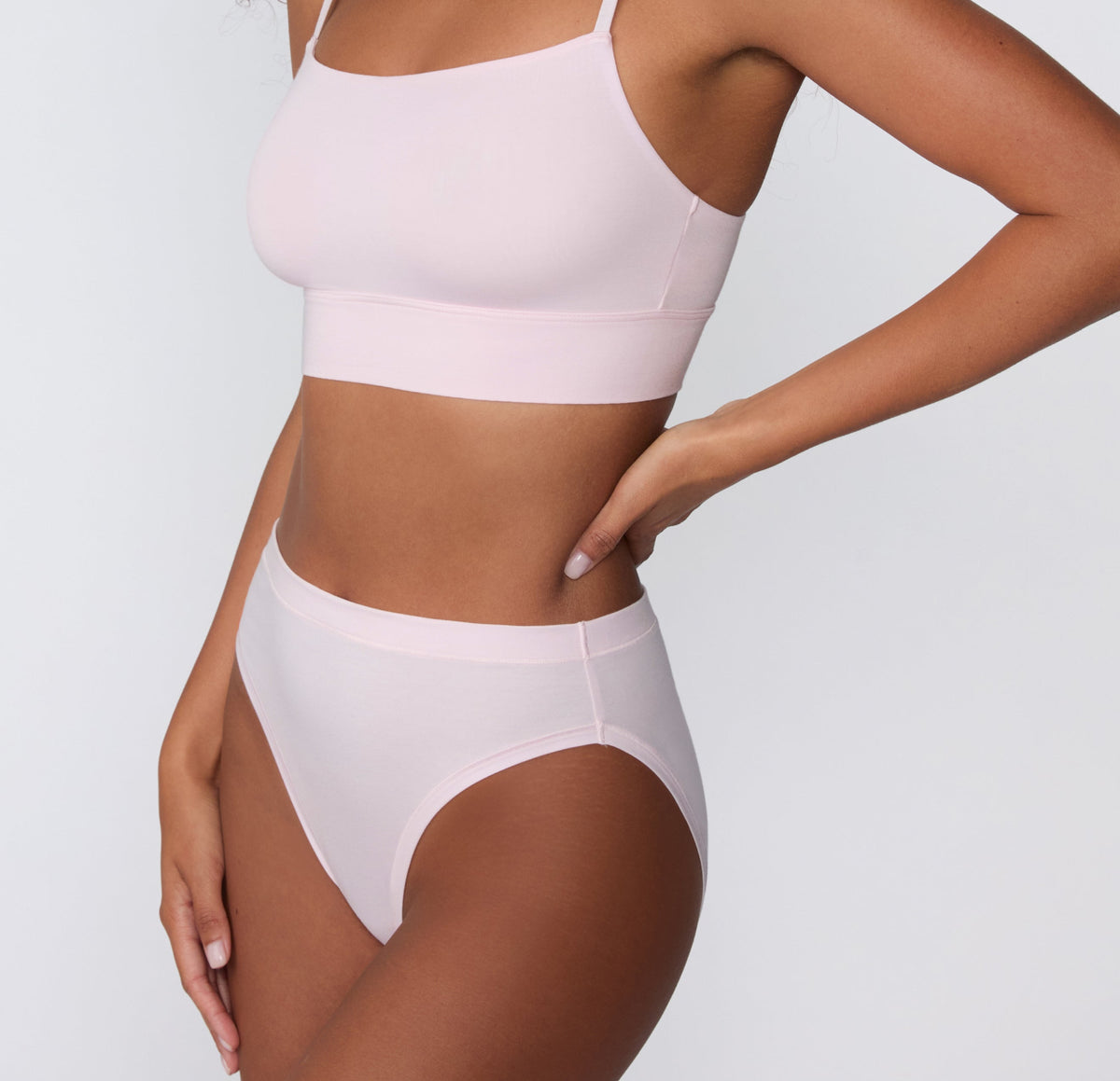 Harper Wilde - Cloud Cotton French Cut Brief - Primrose -