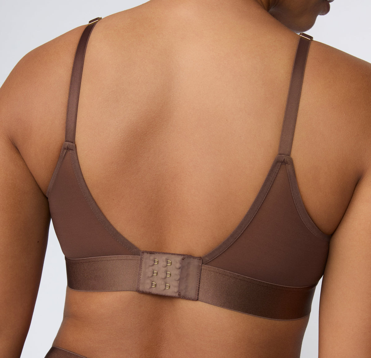 Harper Wilde - ComfortMesh Triangle Bralette - Cashmere -