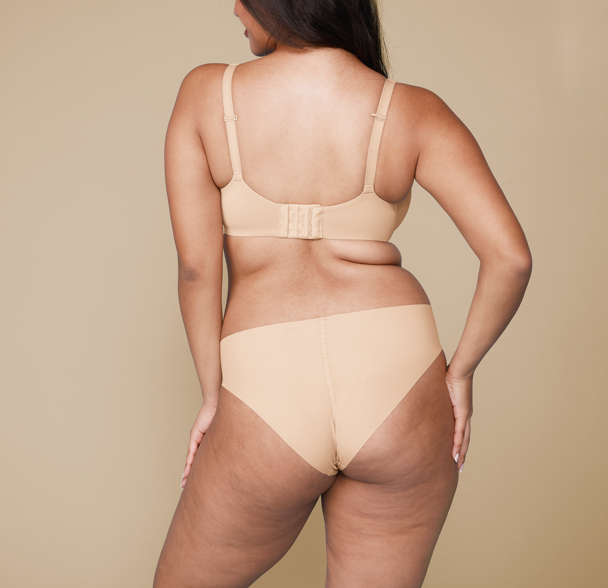 Harper Wilde - No-Show Bikini - Beige -
