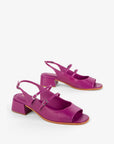 Intentionally Blank - Peaches Slingback Heel - FLAMINGO LEATHER