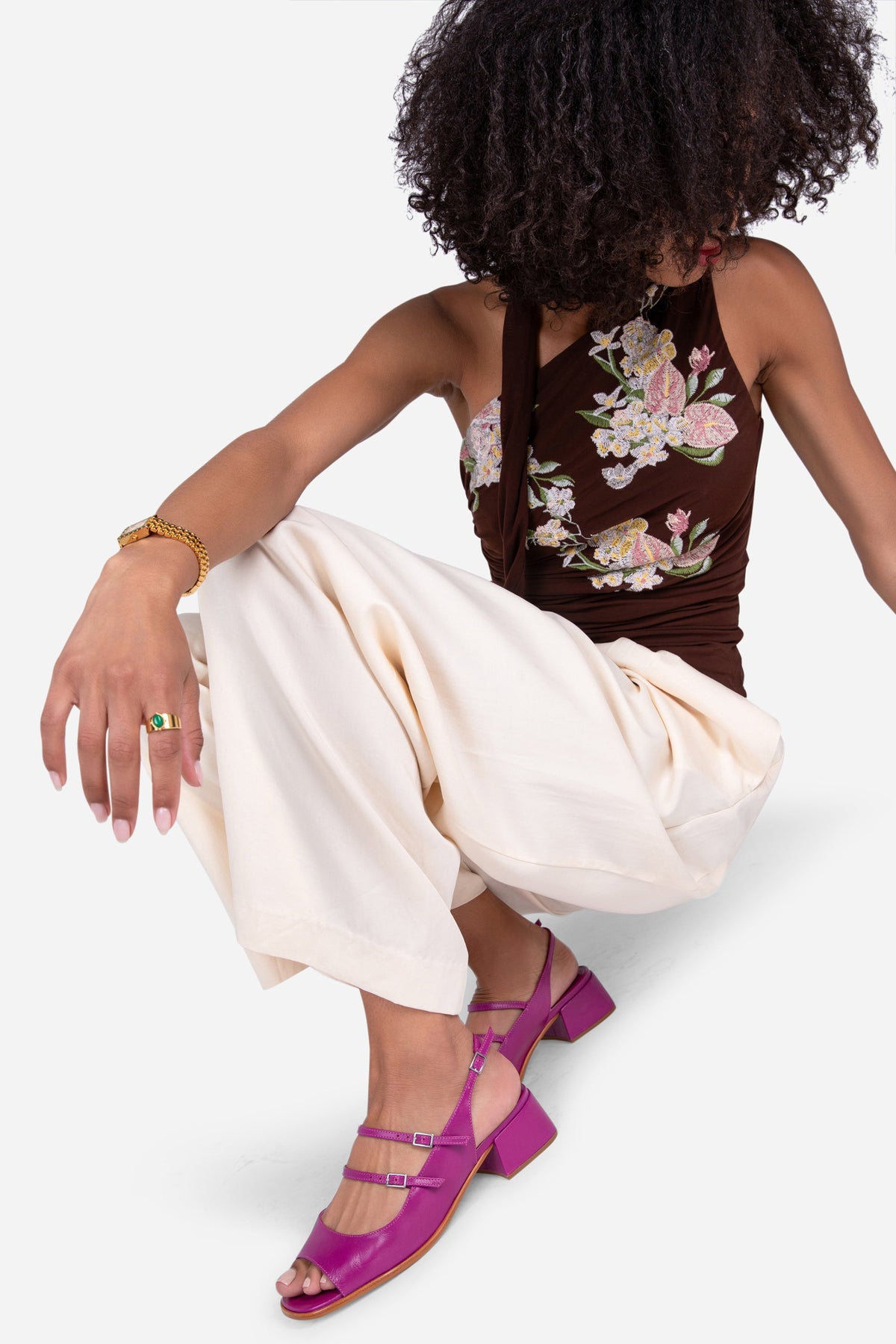 Intentionally Blank - Peaches Slingback Heel -