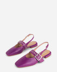 Intentionally Blank - Pearl Slingback Natural Sole Ballet Flat -
