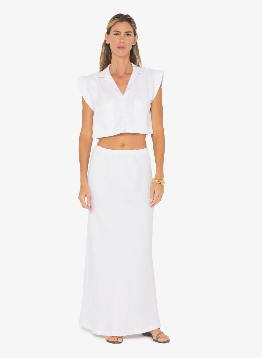 JBQ - Pele Skirt - White -