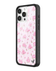 Wildflower iPhone case 15 Pro Max Forget Me Not Floral Pink Cute