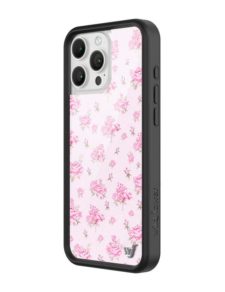 Wildflower iPhone case 16 Pro Max Forget Me Not Floral Pink Cute