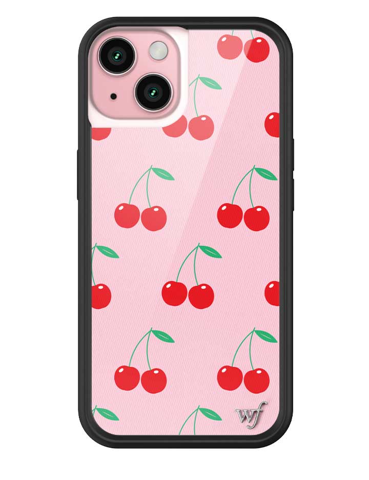 Wildflower Pink Cherries iPhone 15 Case