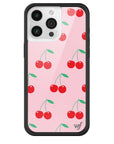 Wildflower Pink Cherries iPhone 15 Pro Max Case