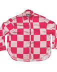 Boyko - Blake Blouse - Hot Pink Check -