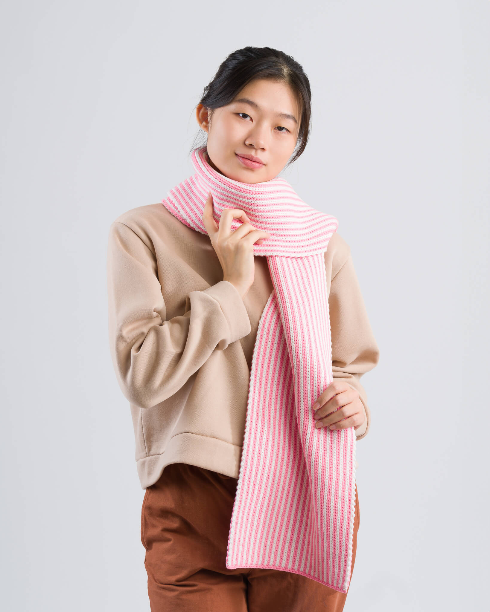 Verloop - Pinstripe Big Scarf -