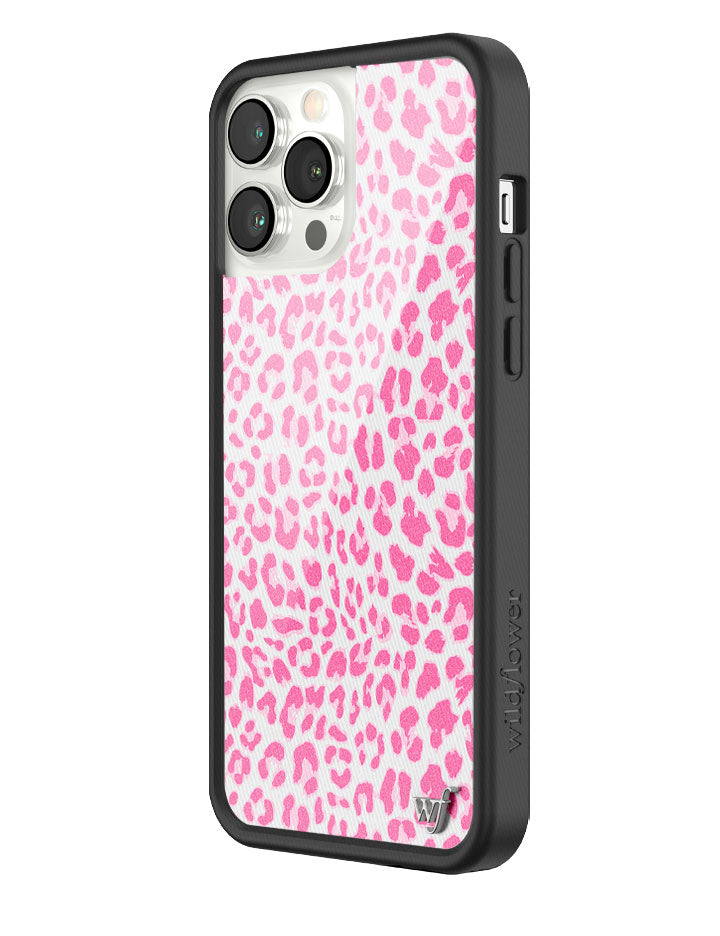 Wildflower Pink Meow iPhone 13 Pro Max Case