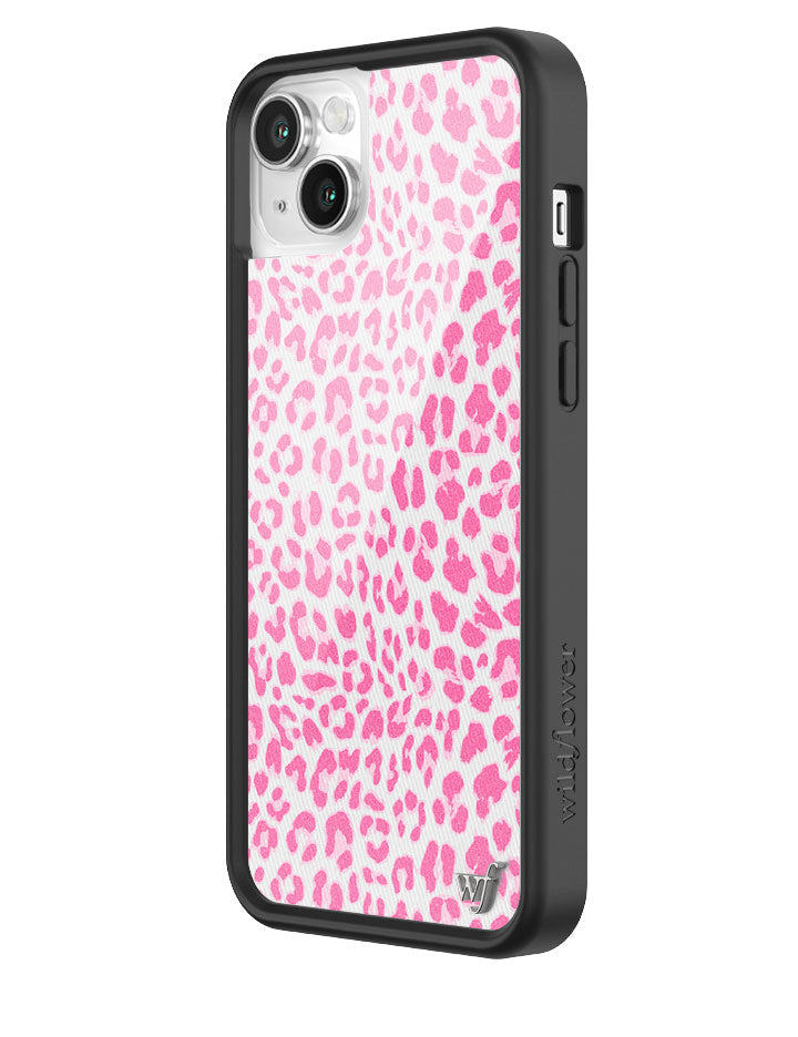 Wildflower Pink Meow iPhone 14 Plus Case
