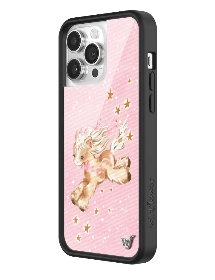Wildflower iPhone case 14 Pro Max Pony Dreams Pink Cute