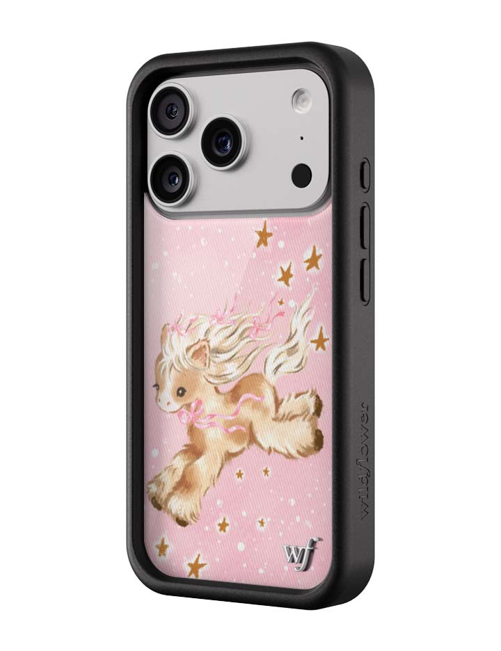 Wildflower iPhone case 17 Pro Pony Dreams Pink Cute