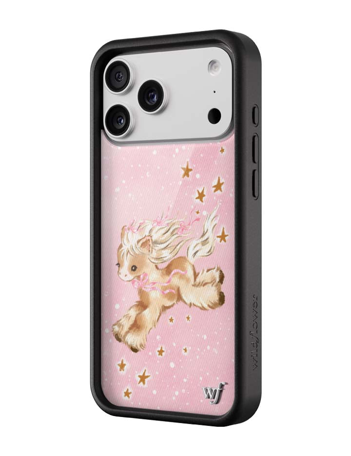 Wildflower iPhone case 17 Pro Max Pony Dreams Pink Cute