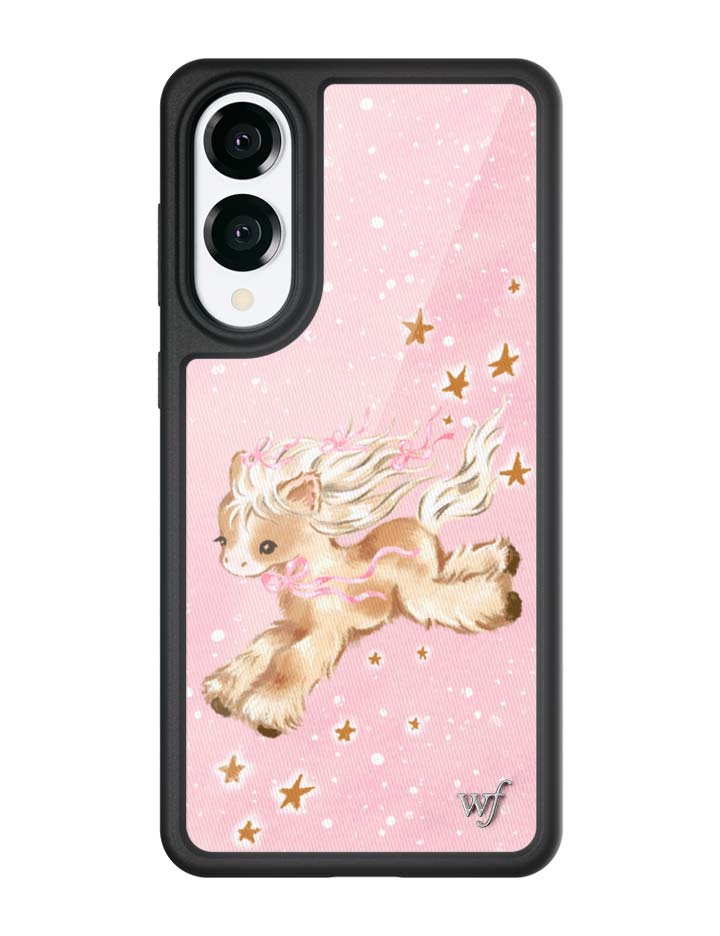 Wildflower Galaxy S25 case Edge Pony Dreams Pink Cute